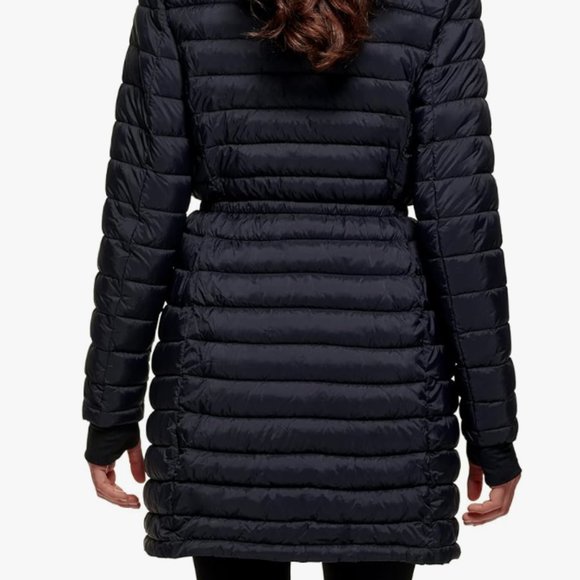 NEW DKNY Womens Comfort Soft Packable Puffer Outwear Jacket Sz L black - Picture 4 of 6